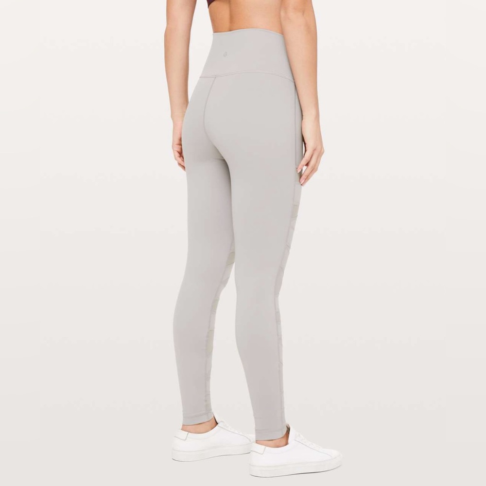 Lululemon Wonder Under Leggings in Dark Chrome